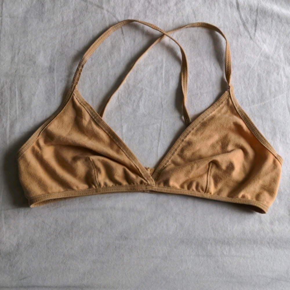 American Apparel Nude Bralette